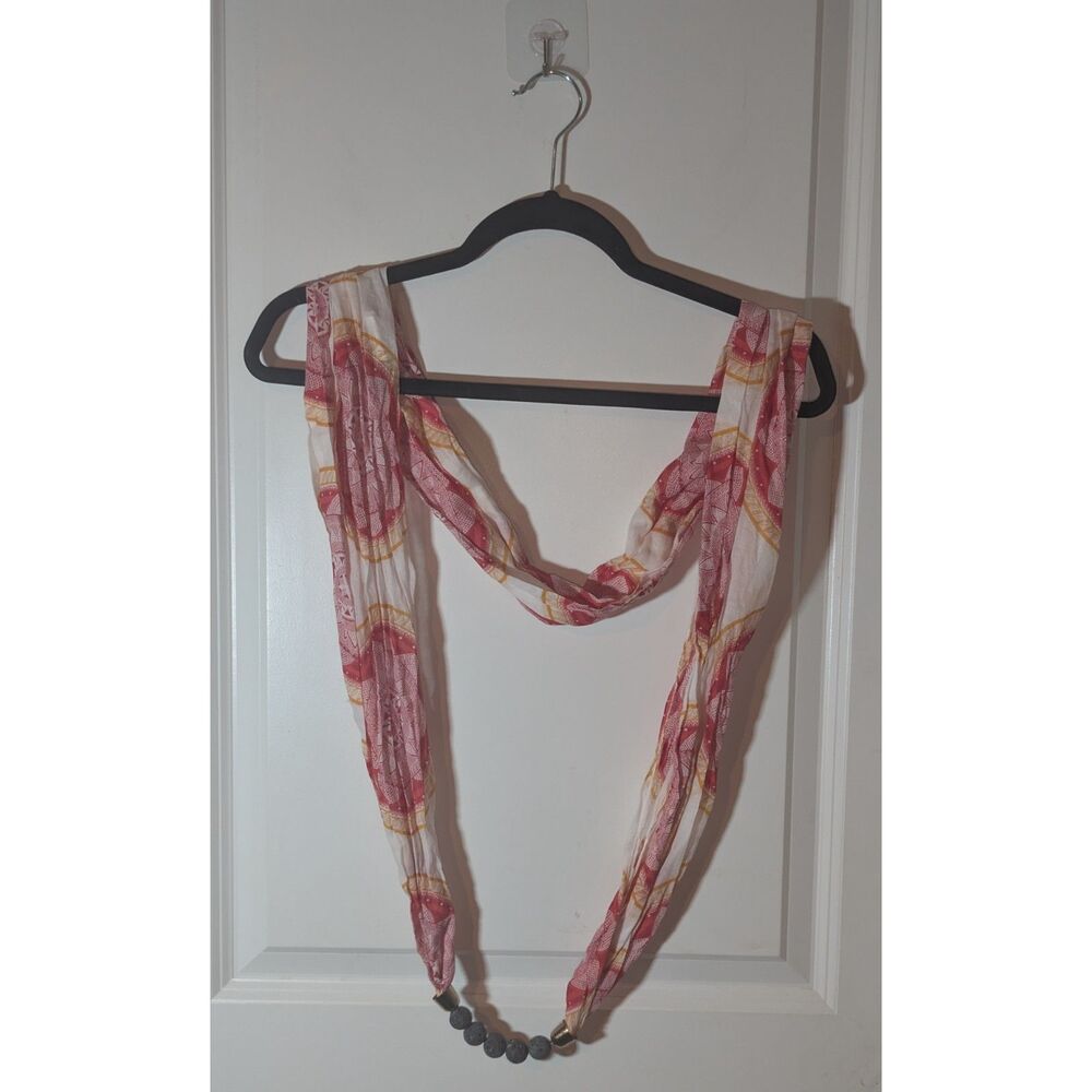 doTerra Cotton Diffuser Scarf Essential Oil Lava Rock Necklace